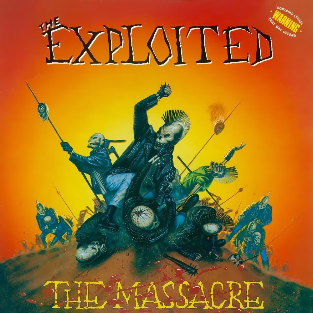 Exploited, The - The Massacre (1990) Cover