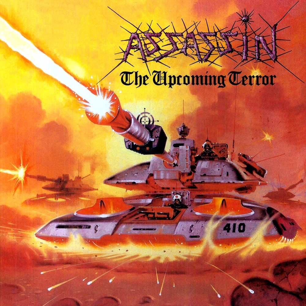 Assassin - The Upcoming Terror (1987) Cover