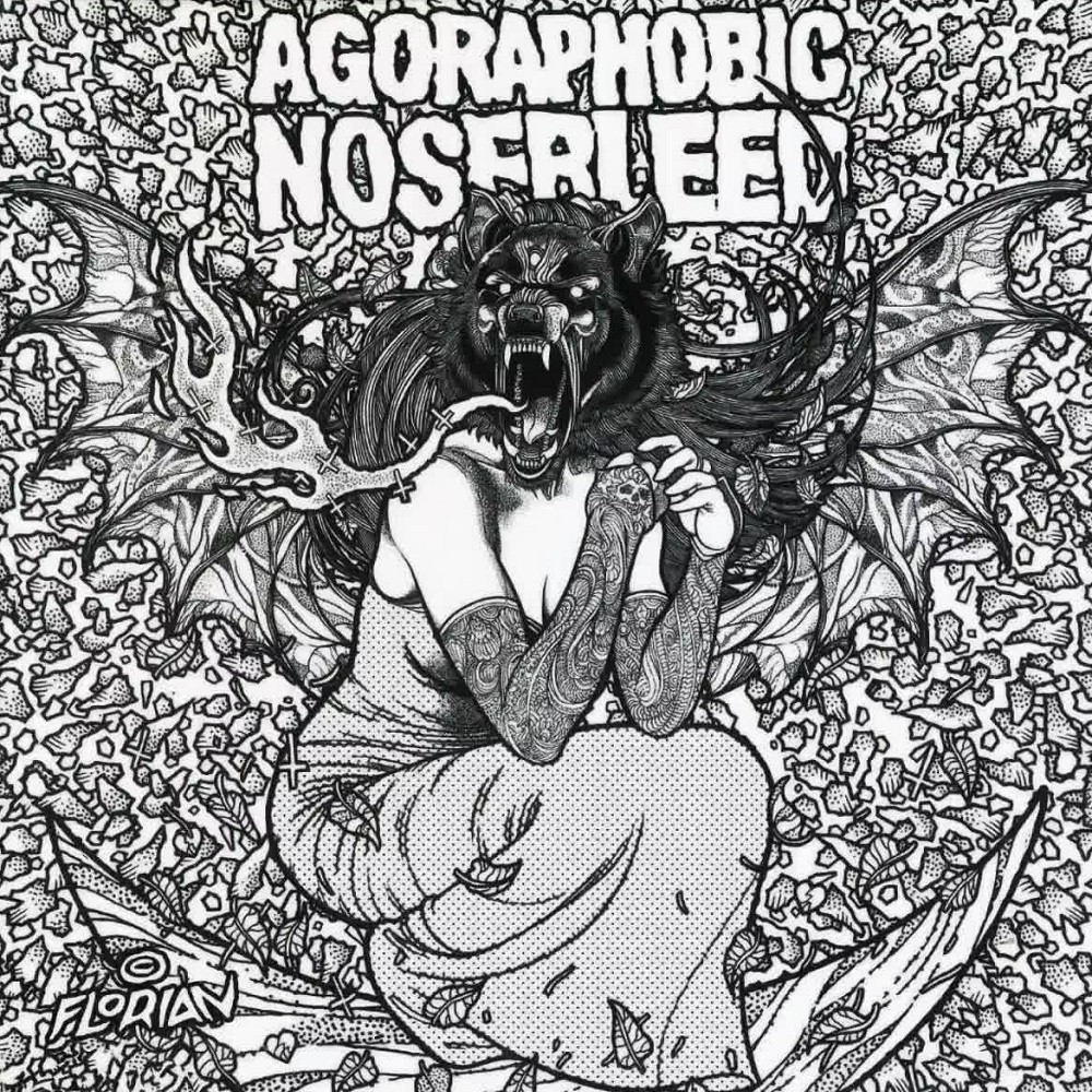 Agoraphobic Nosebleed / Insect Warfare - Agoraphobic Nosebleed / Insect Warfare (2008) Cover