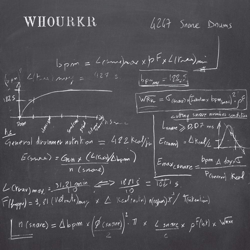 Whourkr - 4247 Snare Drums (2012) Cover