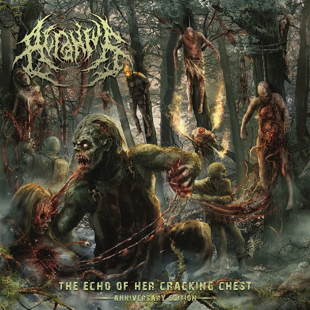 Acranius - The Echo of Her Cracking Chest - The Anniverary Edition (2019) Cover