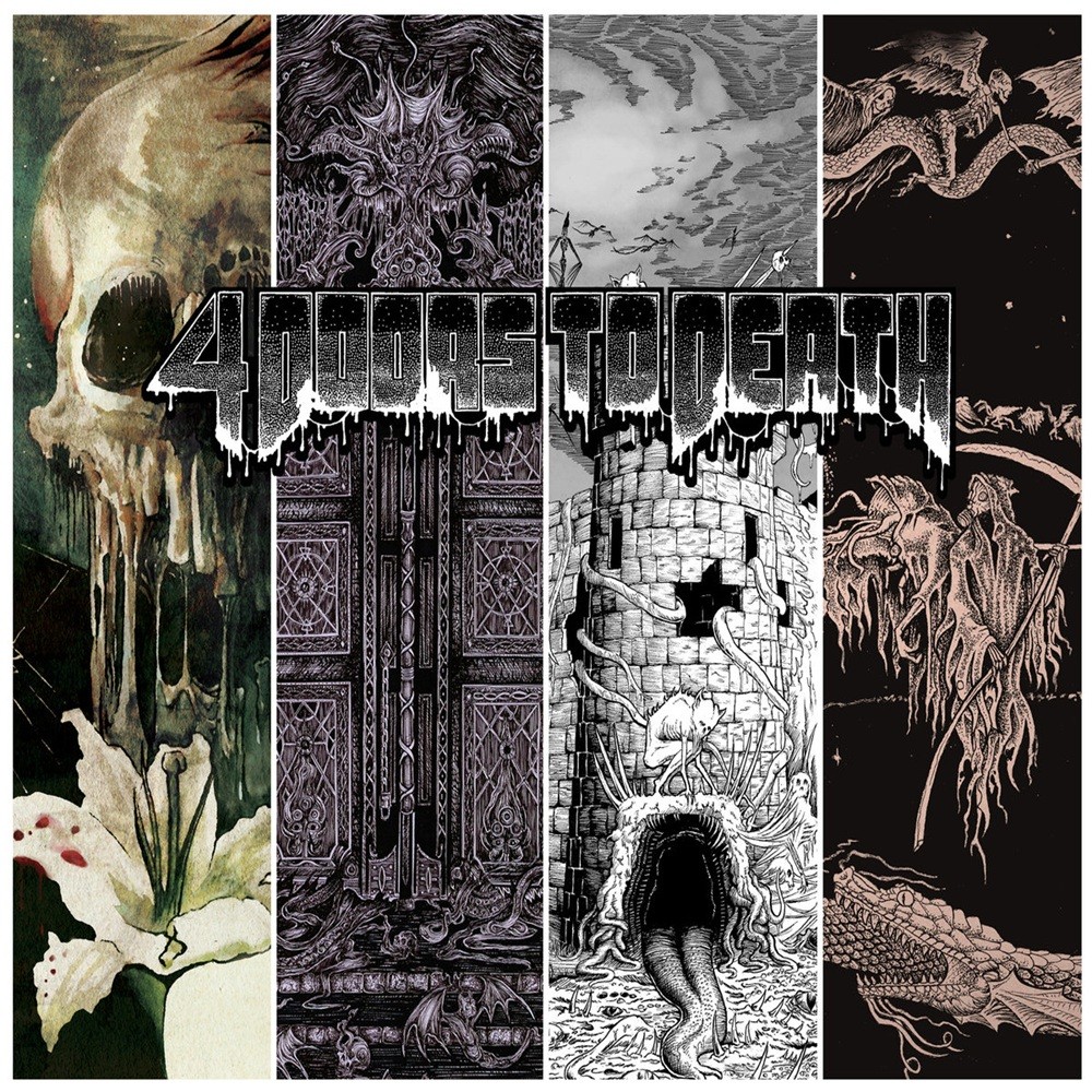 Cemetery Filth / Ectovoid / Sabbatory / TrenchRot - 4 Doors to Death (2016) Cover