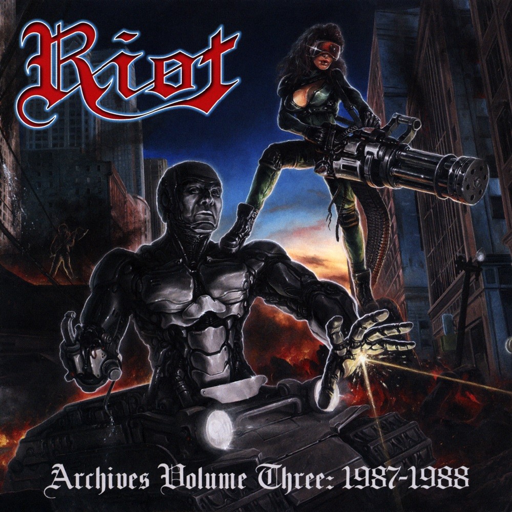 Riot - Archives Volume 3: 1987-1988 (2019) Cover