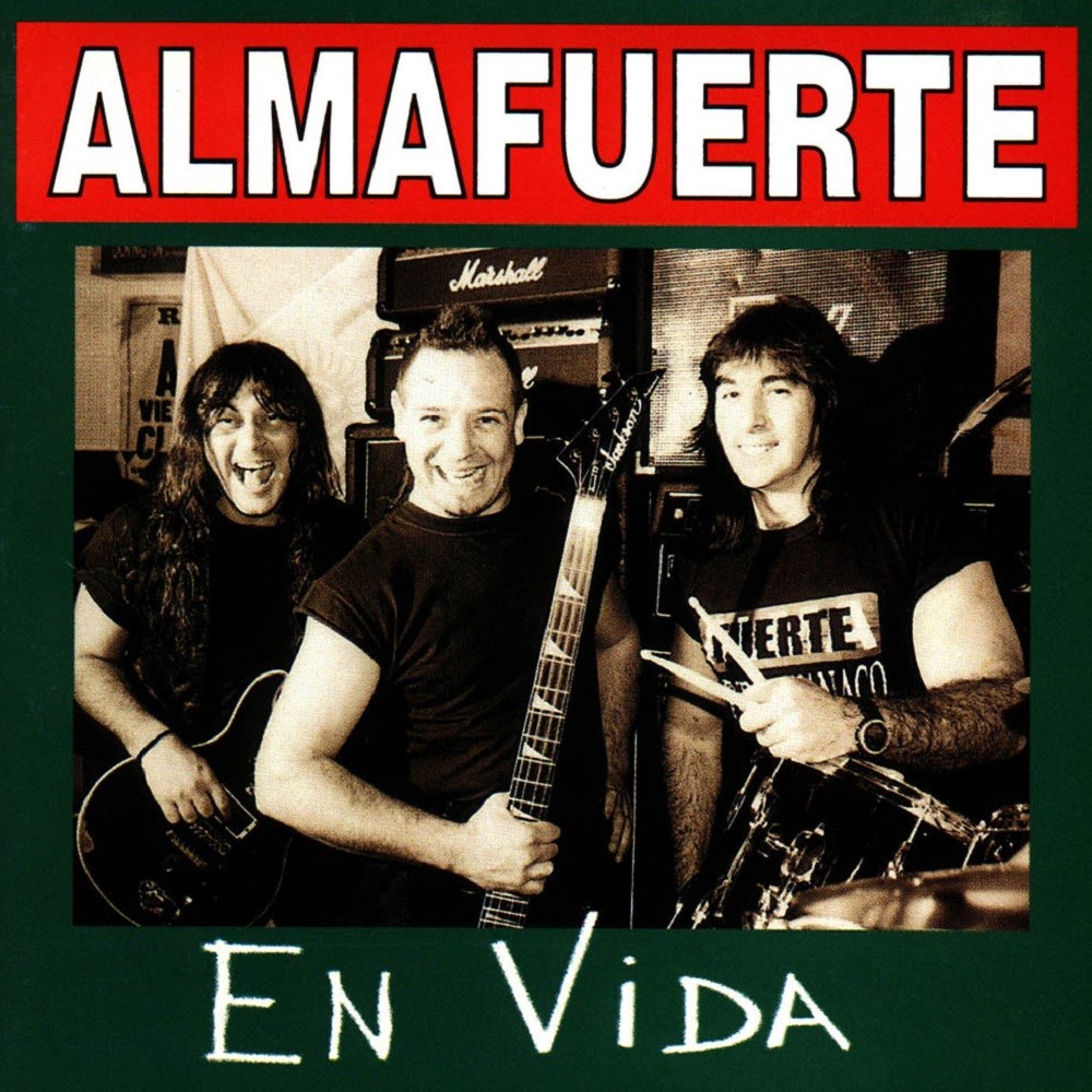 Almafuerte - En vida (1997) Cover