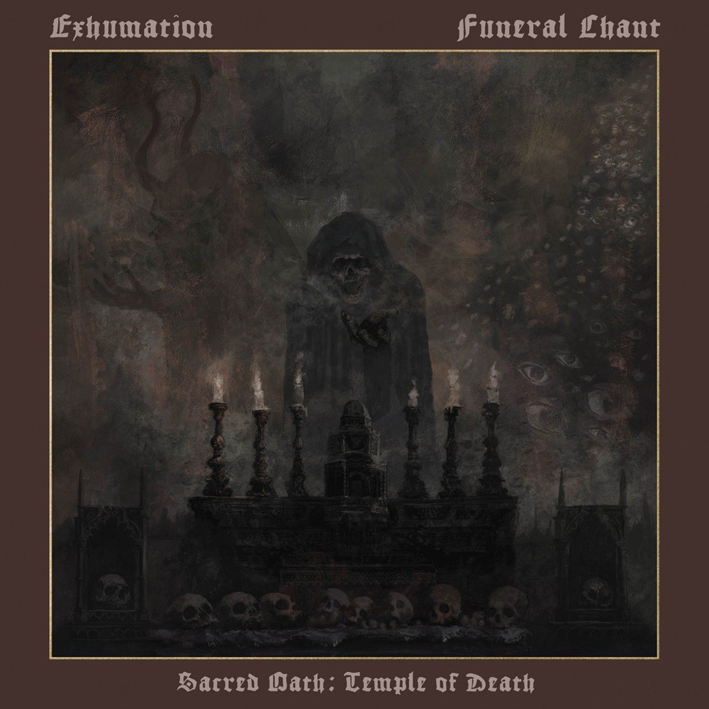 Exhumation / Funeral Chant - Sacred Oath: Temple of Death (2026) Cover