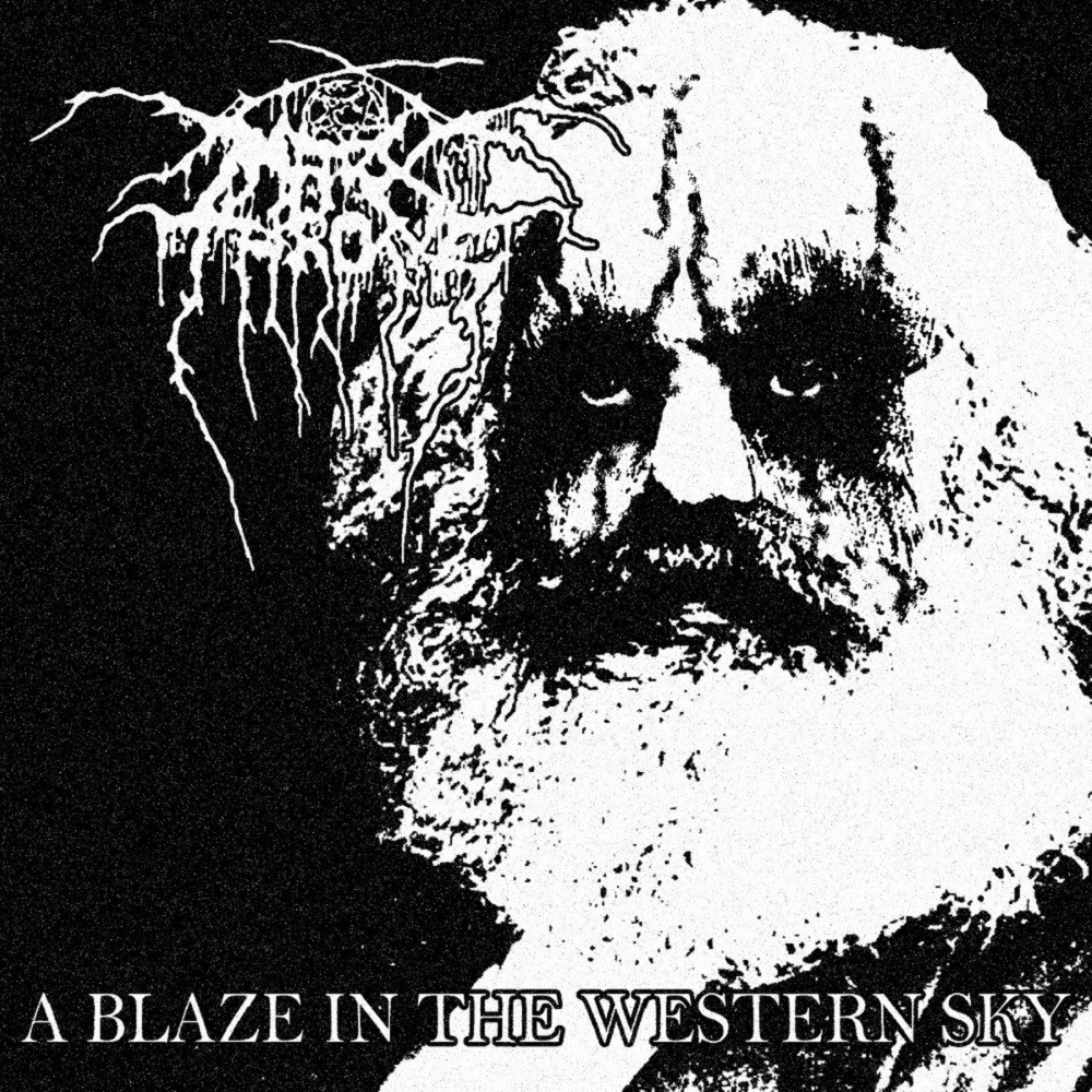 Marxthrone - A Blaze in the Western Sky (2018) Cover