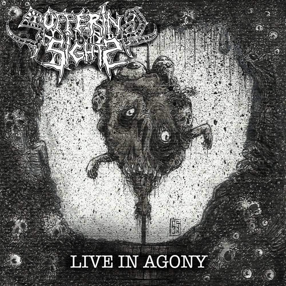 Suffering Sights - Live in Agony (2022) Cover