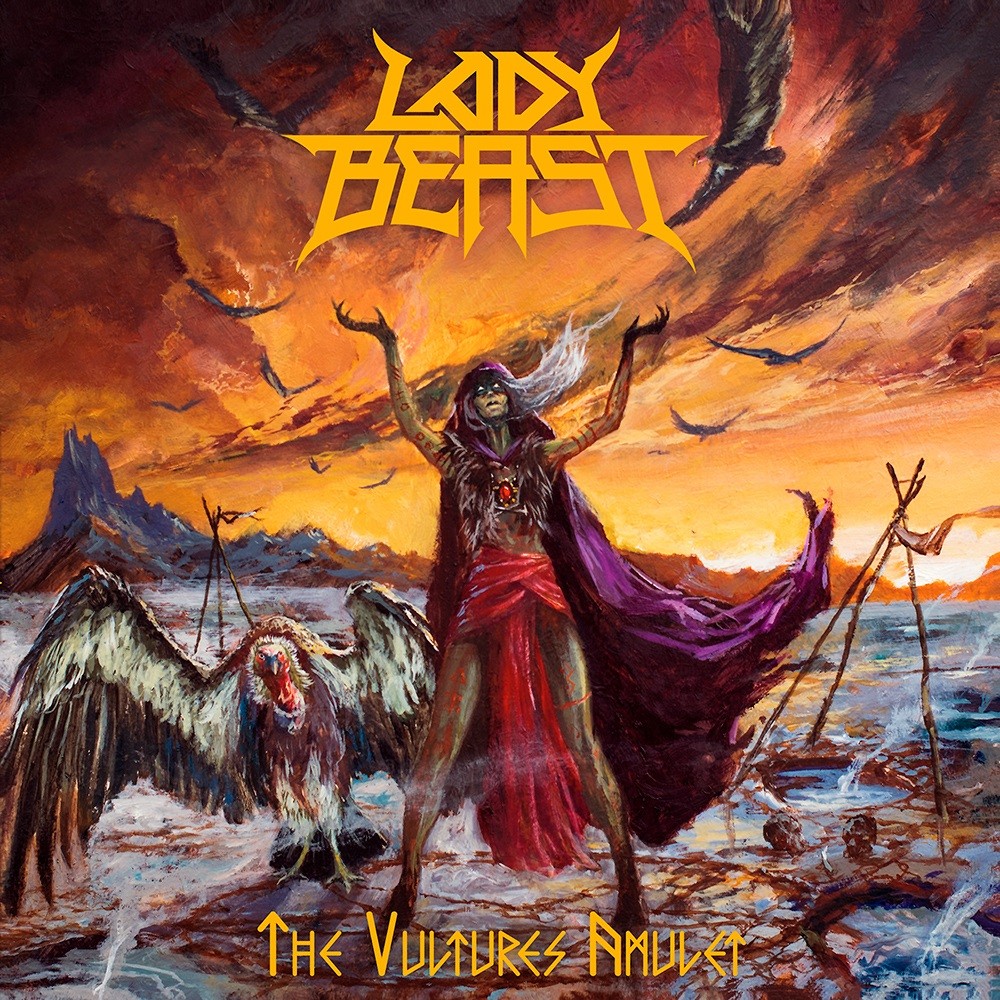 Lady Beast - The Vulture's Amulet (2020) Cover
