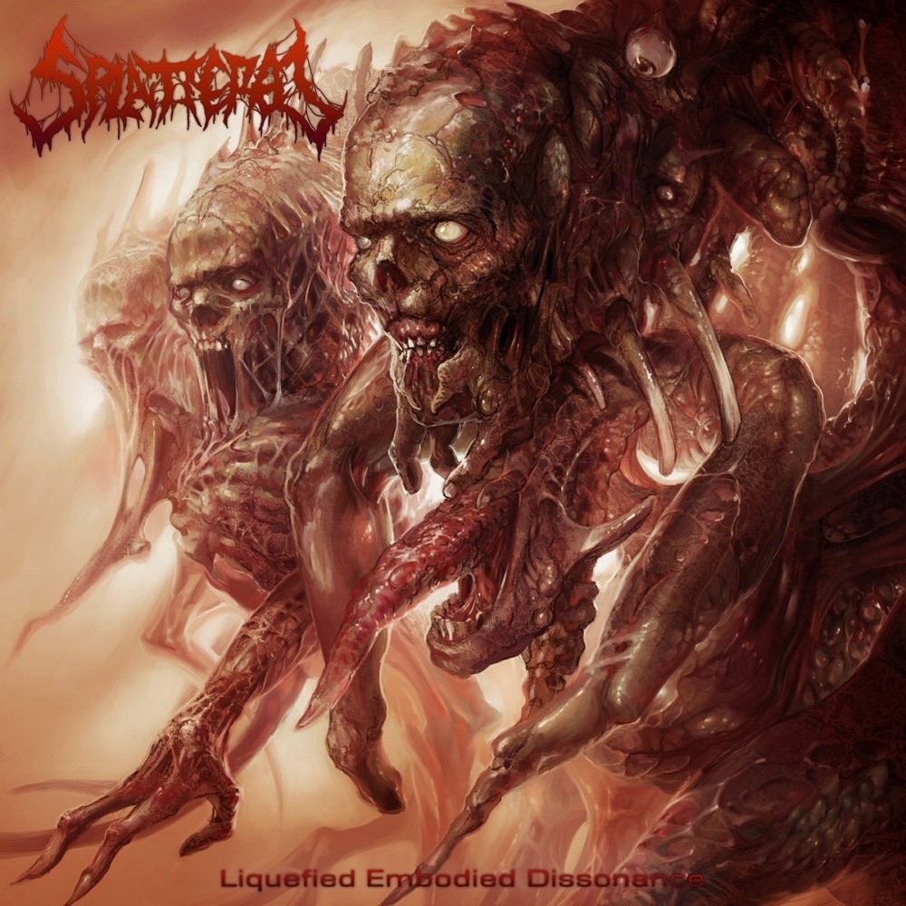 Splattered - Liquefied Embodied Dissonance (2012) Cover