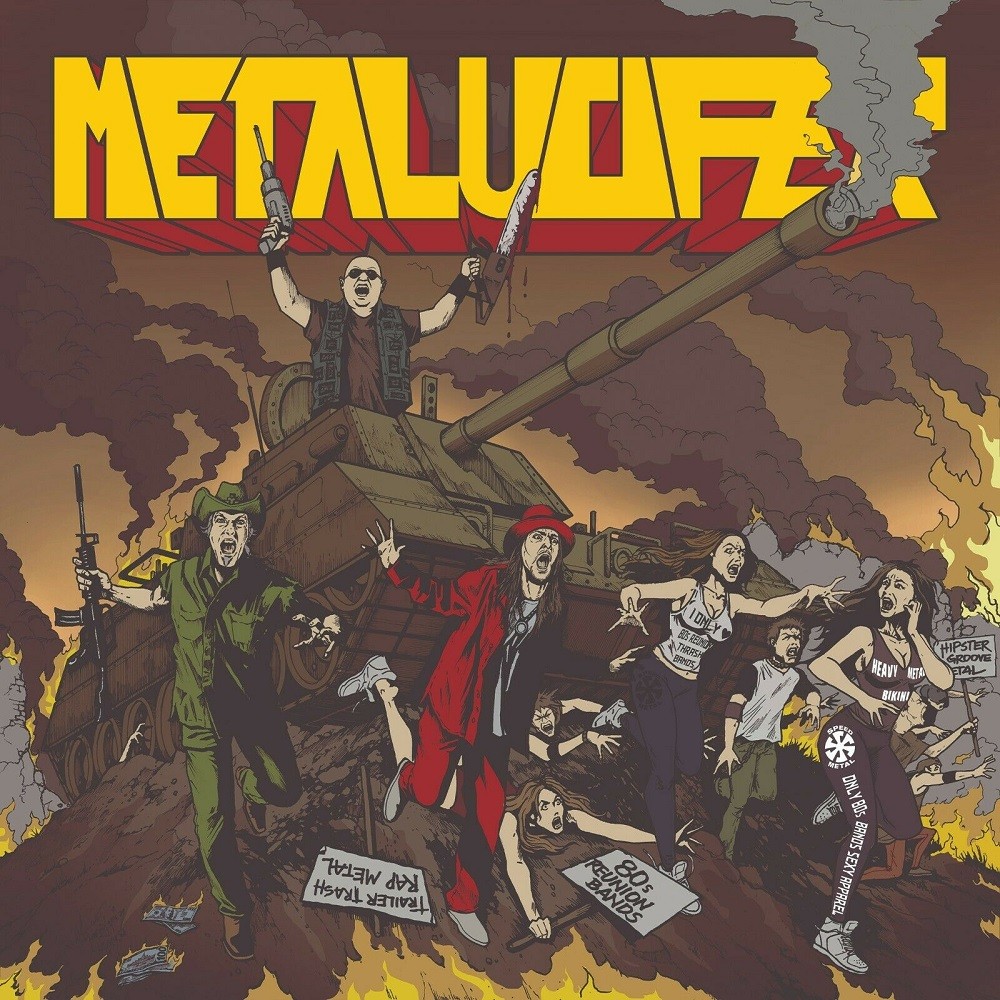 Metalucifer - Heavy Metal Tank (2019) Cover
