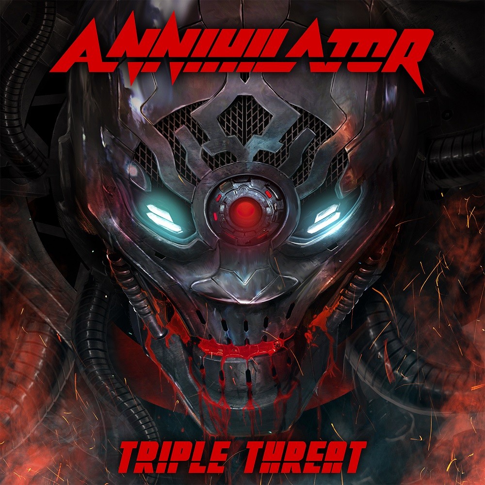 Annihilator - Triple Threat (2017) Cover