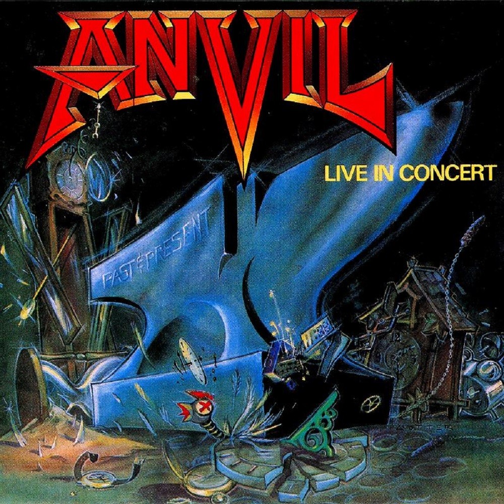 Anvil - Past and Present: Live in Concert (1989) Cover