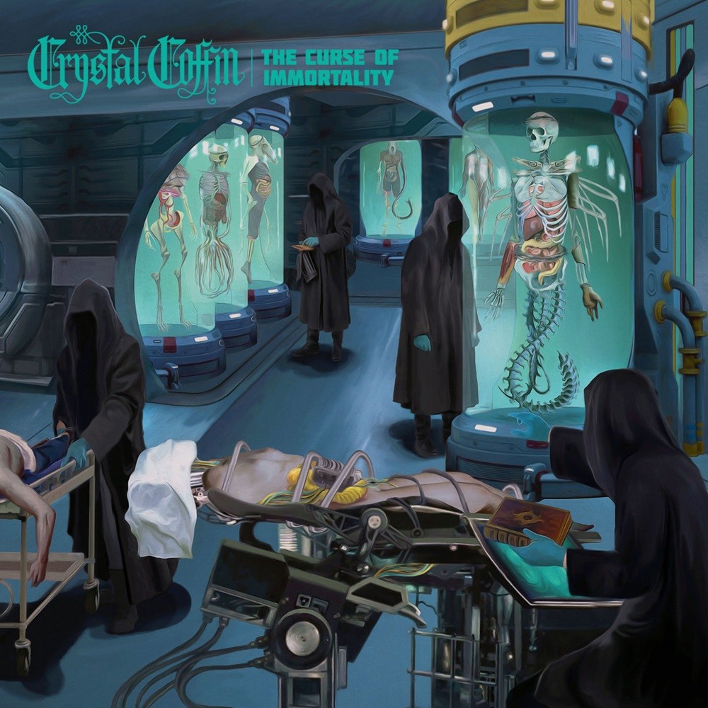 Crystal Coffin - The Curse of Immortality (2023) Cover