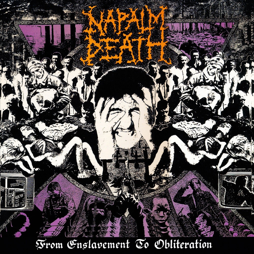 Napalm Death - From Enslavement to Obliteration (1988) Cover
