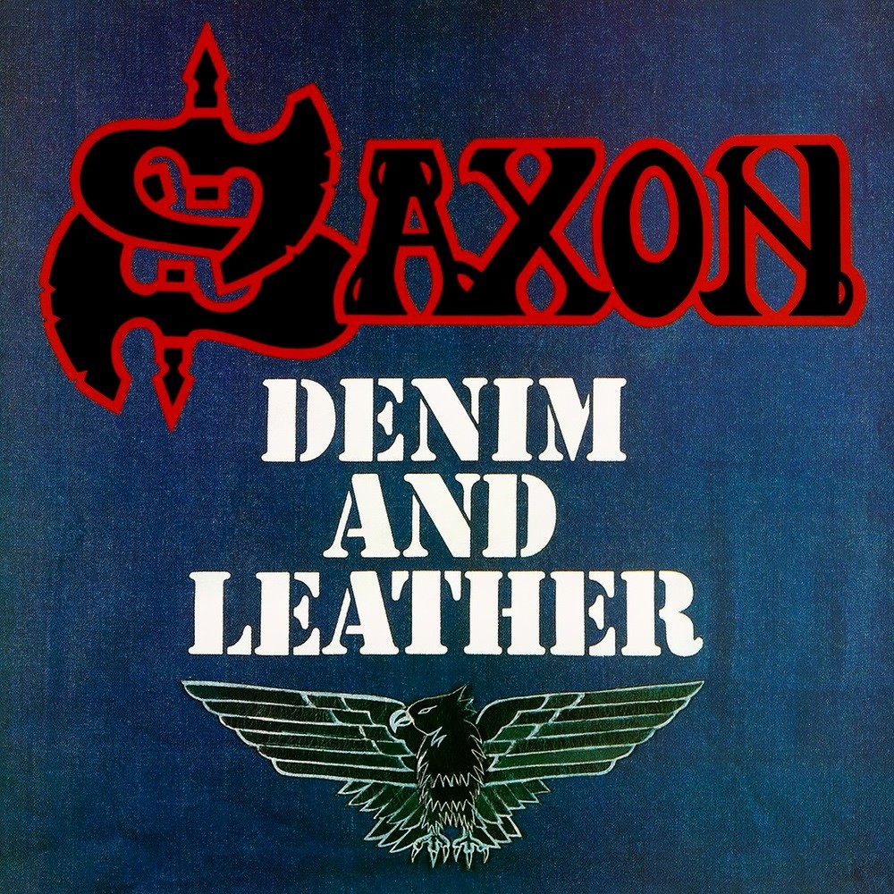 Saxon - Denim and Leather (1981) Cover