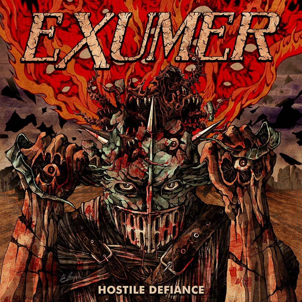 Exumer - Hostile Defiance (2019) Cover