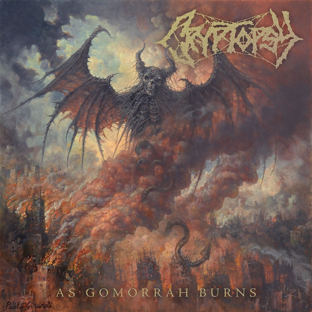 Cryptopsy - As Gomorrah Burns (2023) Cover