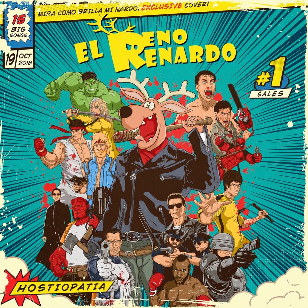 El Reno Renardo - Hostiopatía (2018) Cover
