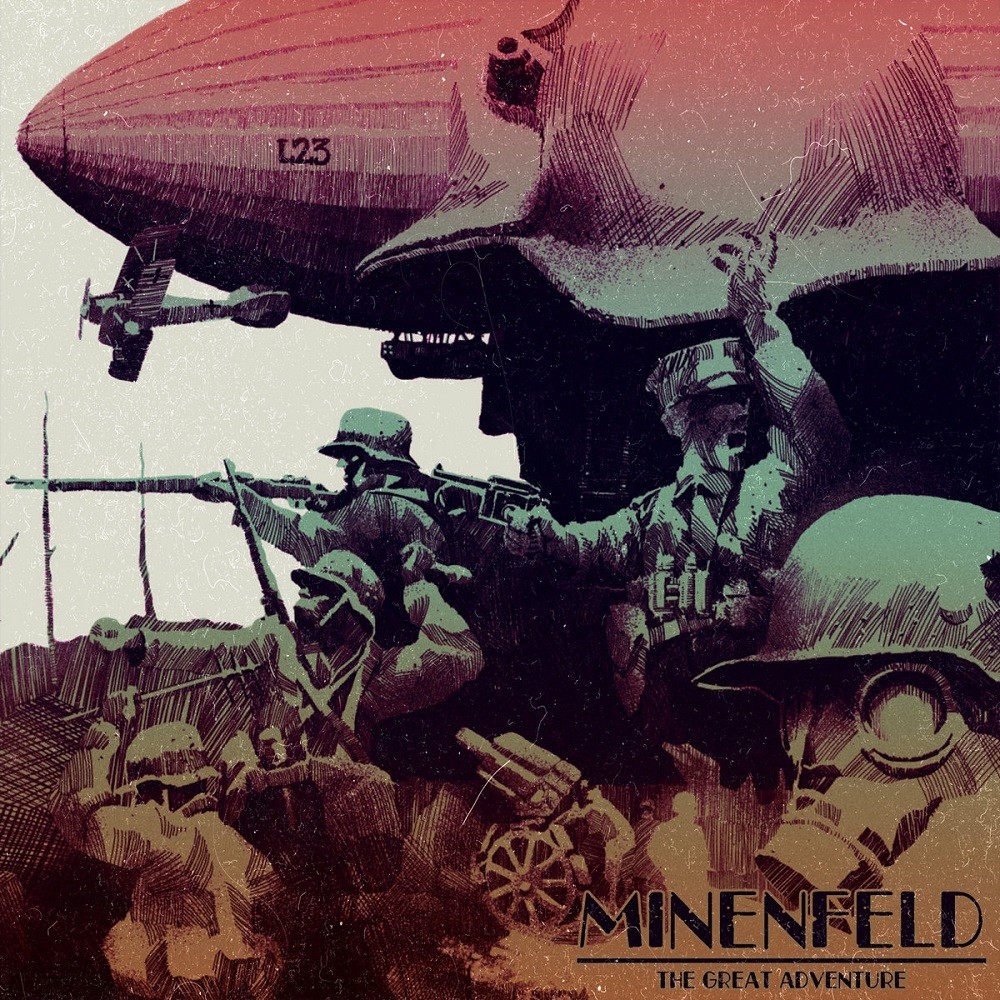 Minenfeld - The Great Adventure (2019) Cover