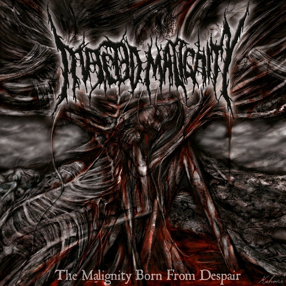Infected Malignity - The Malignity Born From Despair (2006) Cover