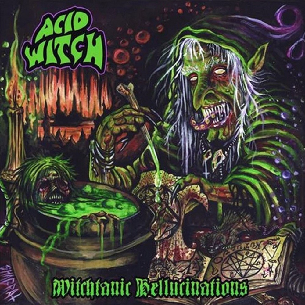 Acid Witch - Witchtanic Hellucinations (2008) Cover