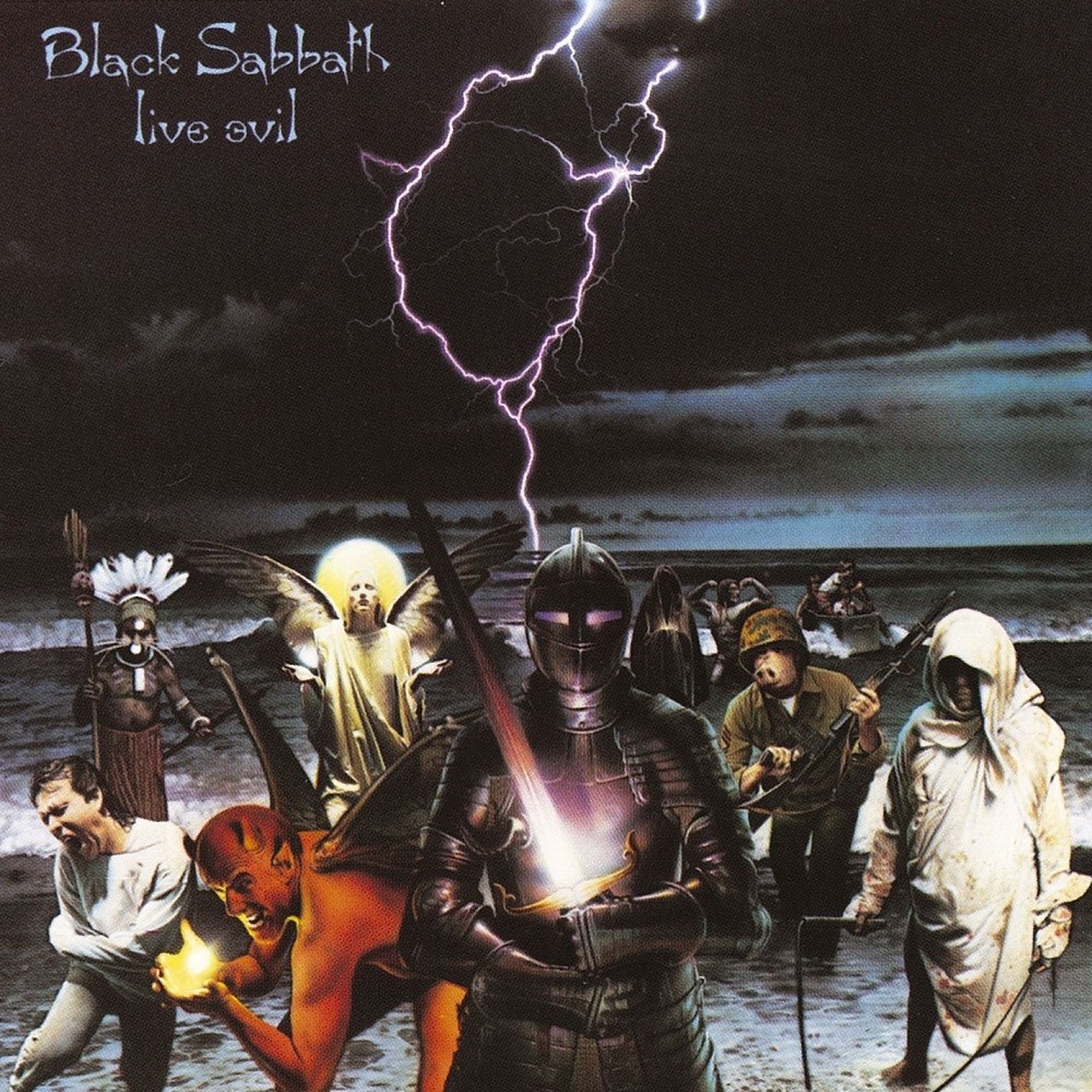 Black Sabbath - Live Evil (1982) Cover