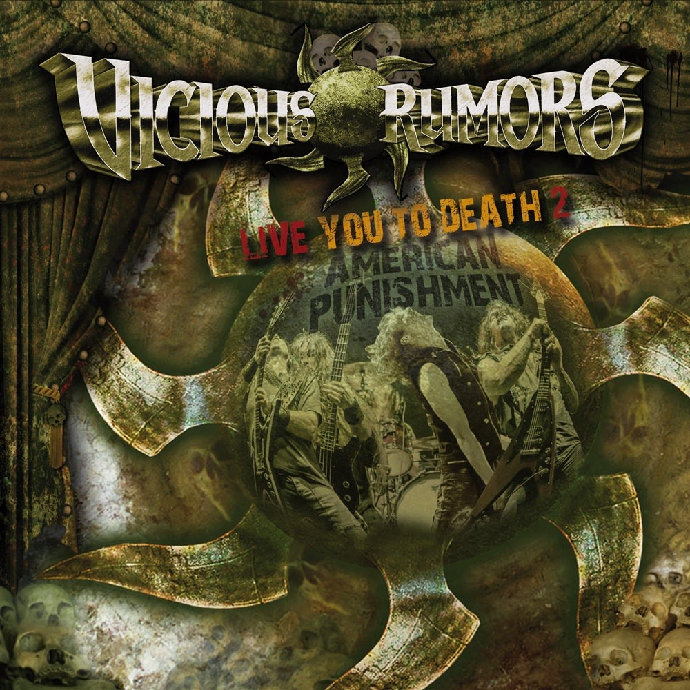 Vicious Rumors - Live You to Death 2: American Punishment (2014) Cover