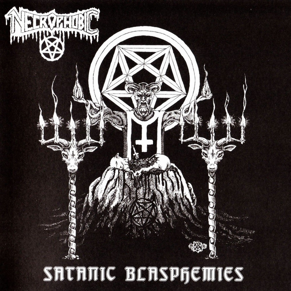 Necrophobic - Satanic Blasphemies (2009) Cover