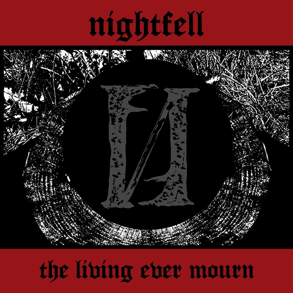 Nightfell - The Living Ever Mourn (2014) Cover
