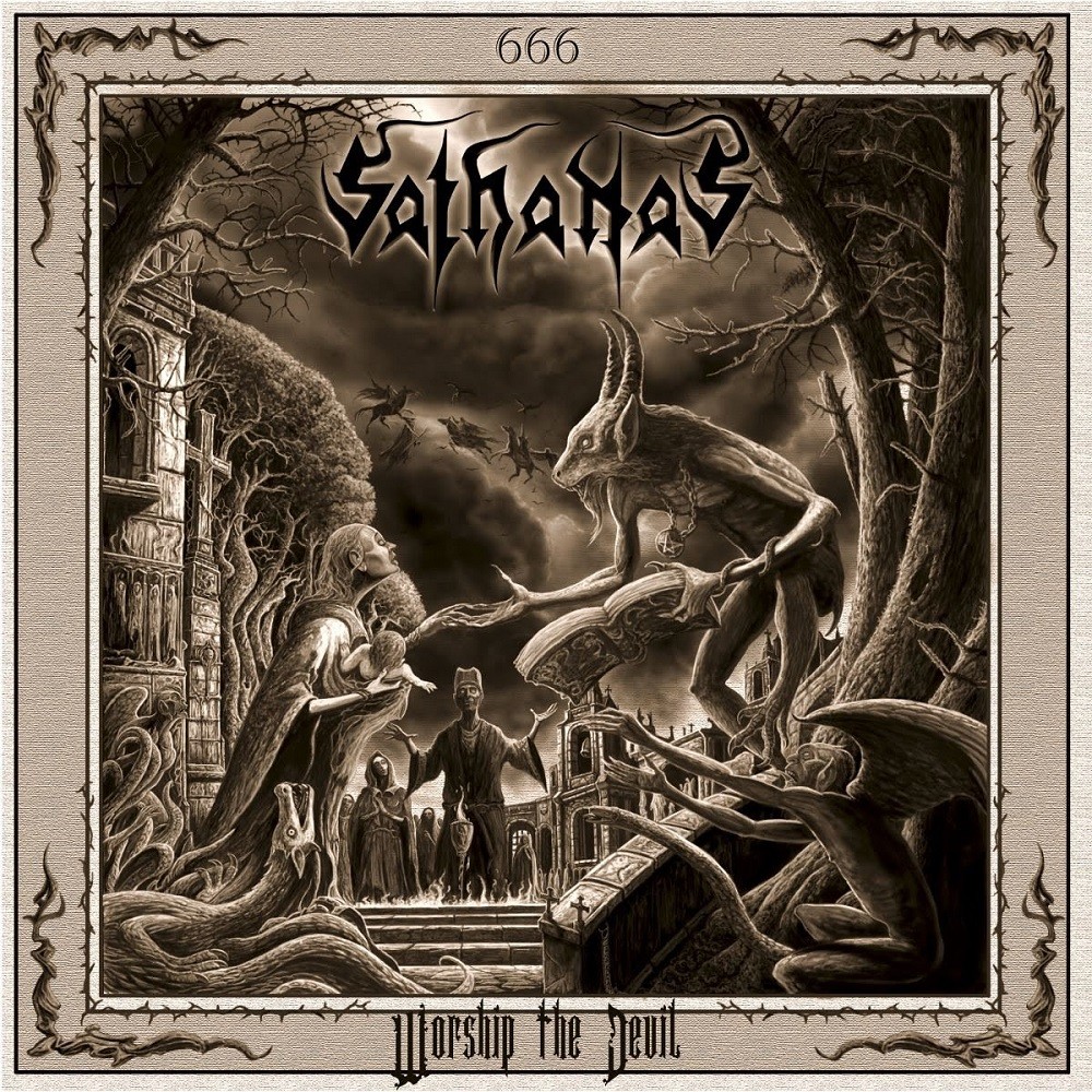 Sathanas - Worship the Devil (2015) Cover