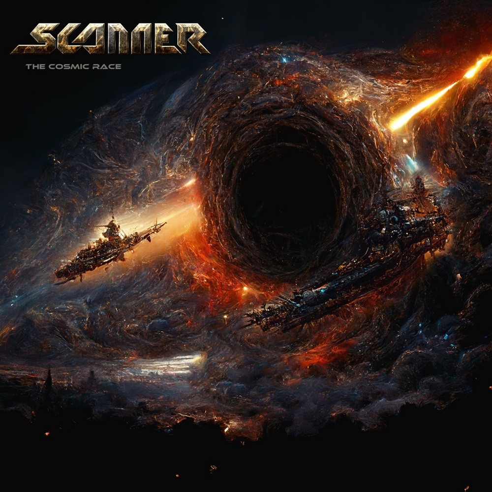 Scanner - The Cosmic Race (2024) Cover