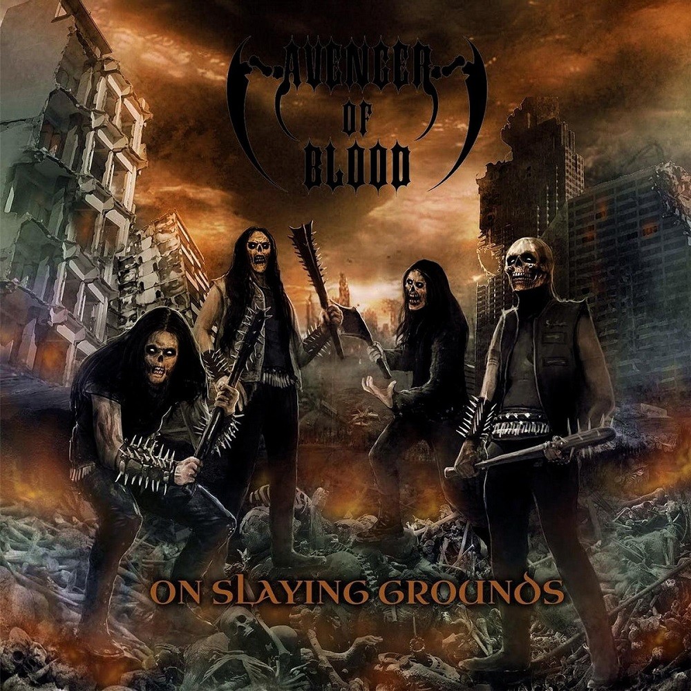 Avenger of Blood - On Slaying Grounds (2016) Cover
