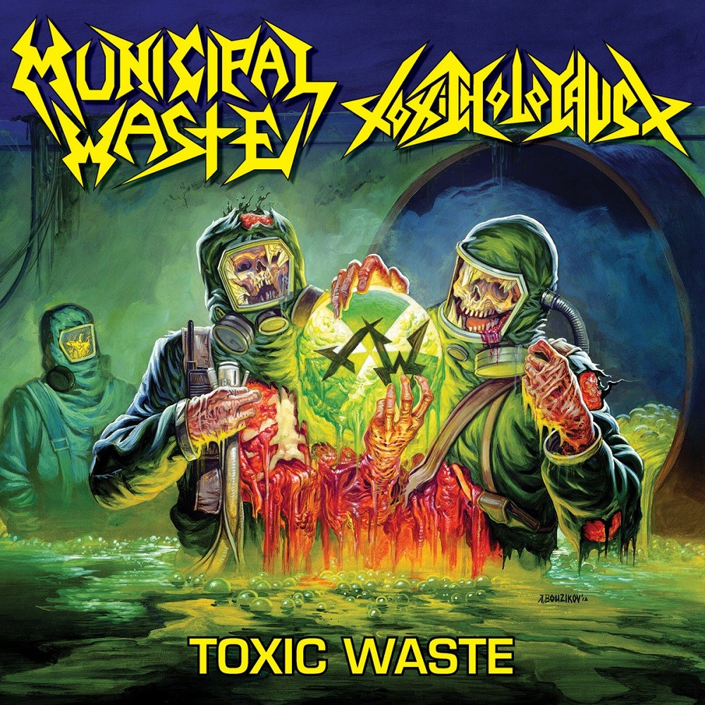Municipal Waste / Toxic Holocaust - Toxic Waste (2012) Cover