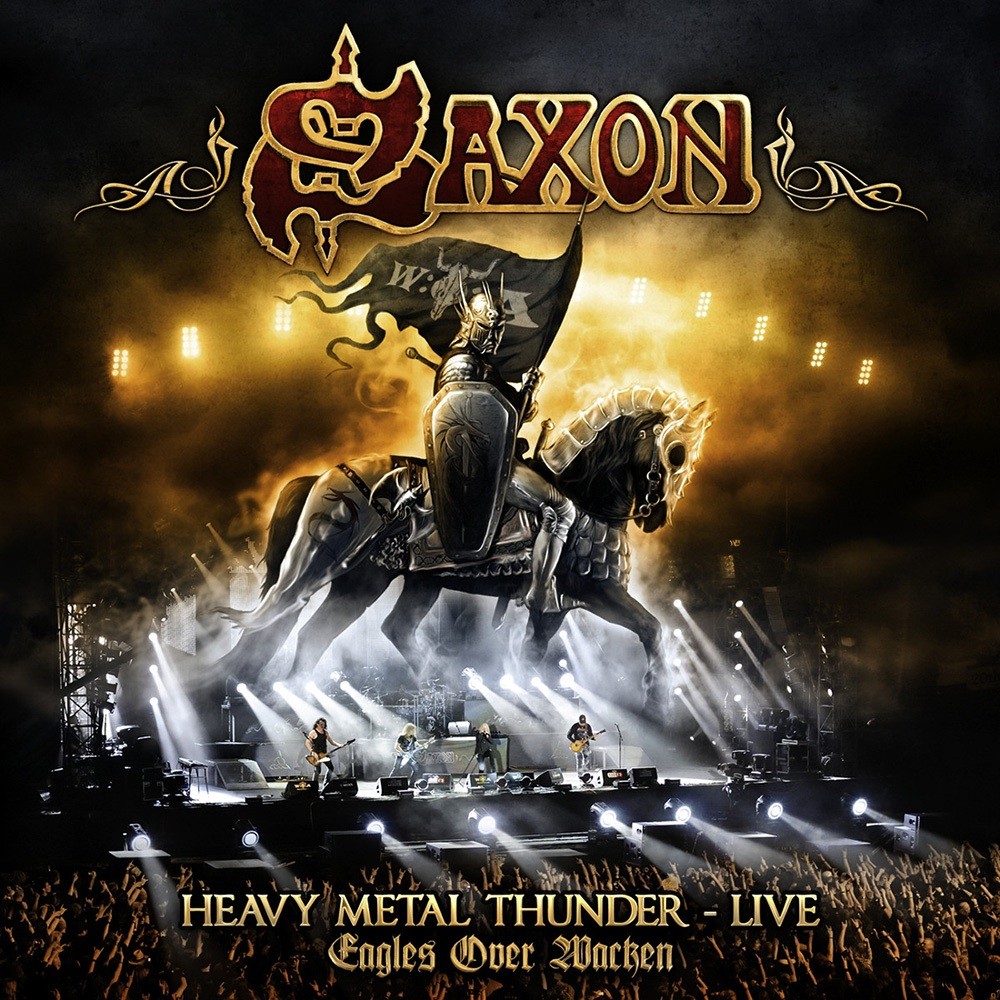 Saxon - Heavy Metal Thunder - Live : Eagles Over Wacken (2012) Cover