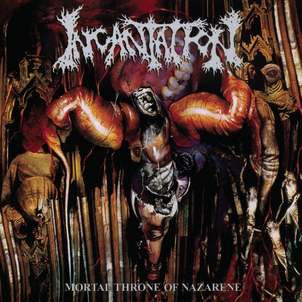 Incantation - Mortal Throne of Nazarene (1994) Cover