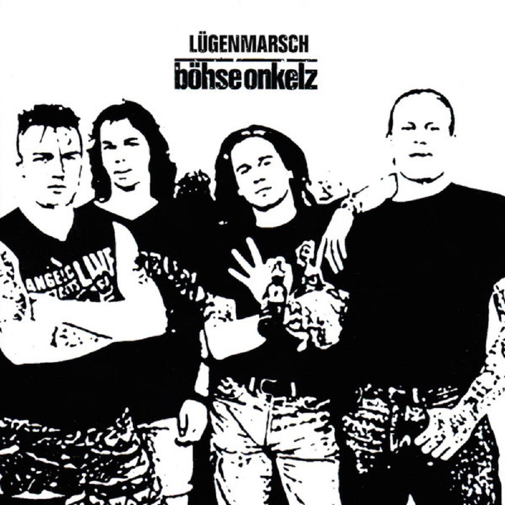 Böhse Onkelz - Lügenmarsch (1989) Cover