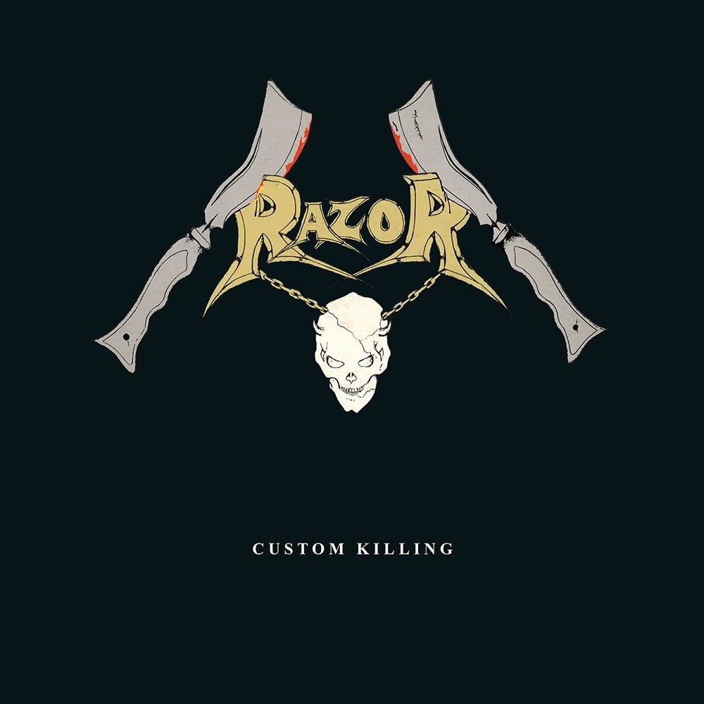 Razor - Custom Killing (1987) Cover