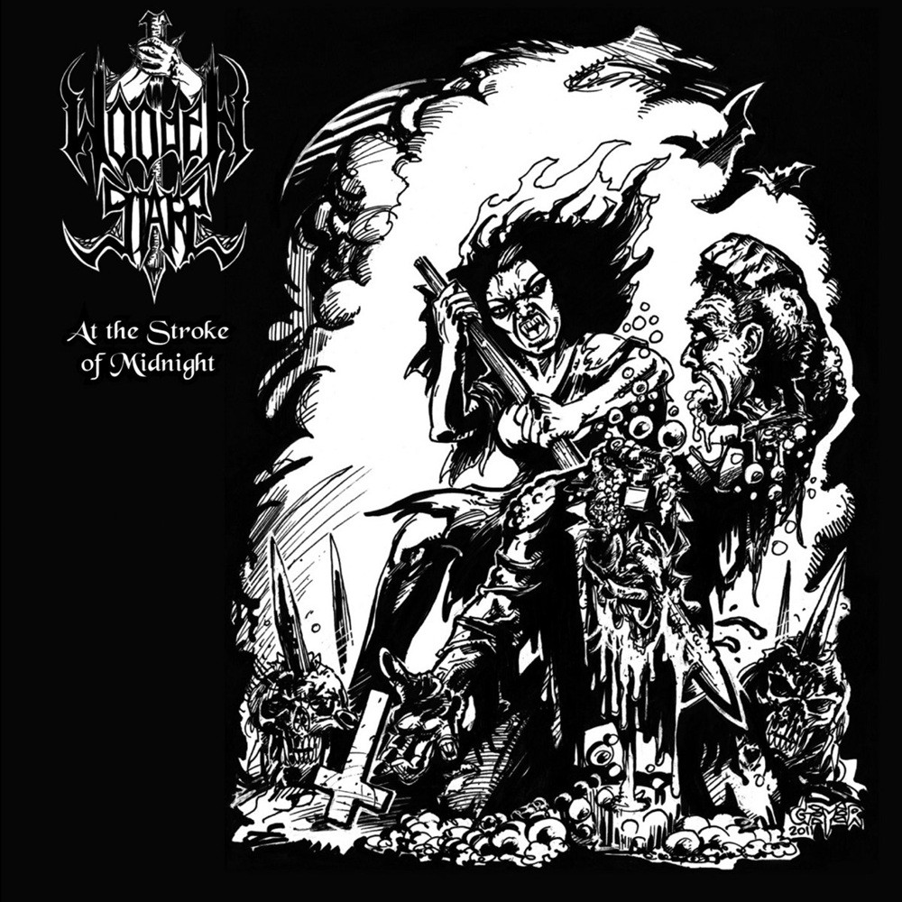 Wooden Stake - At the Stroke of Midnight (2012) Cover