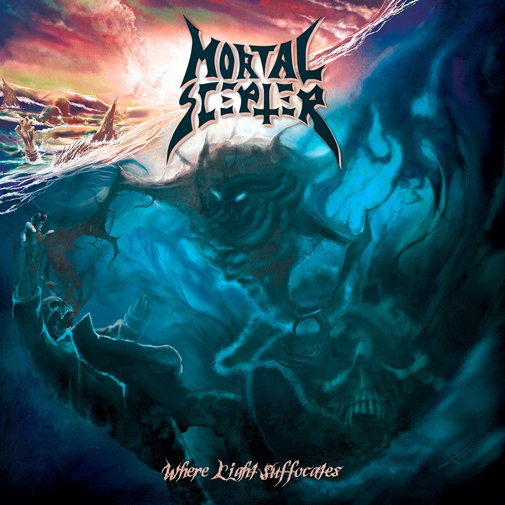 Mortal Scepter - Where Light Suffocates (2019) Cover