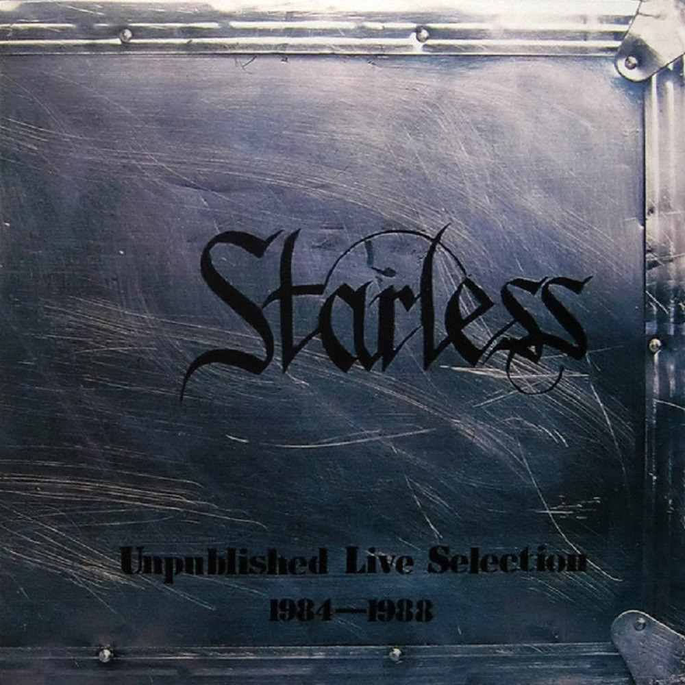 Starless - Unpublished Live Selection 1984-1988 (1991) Cover