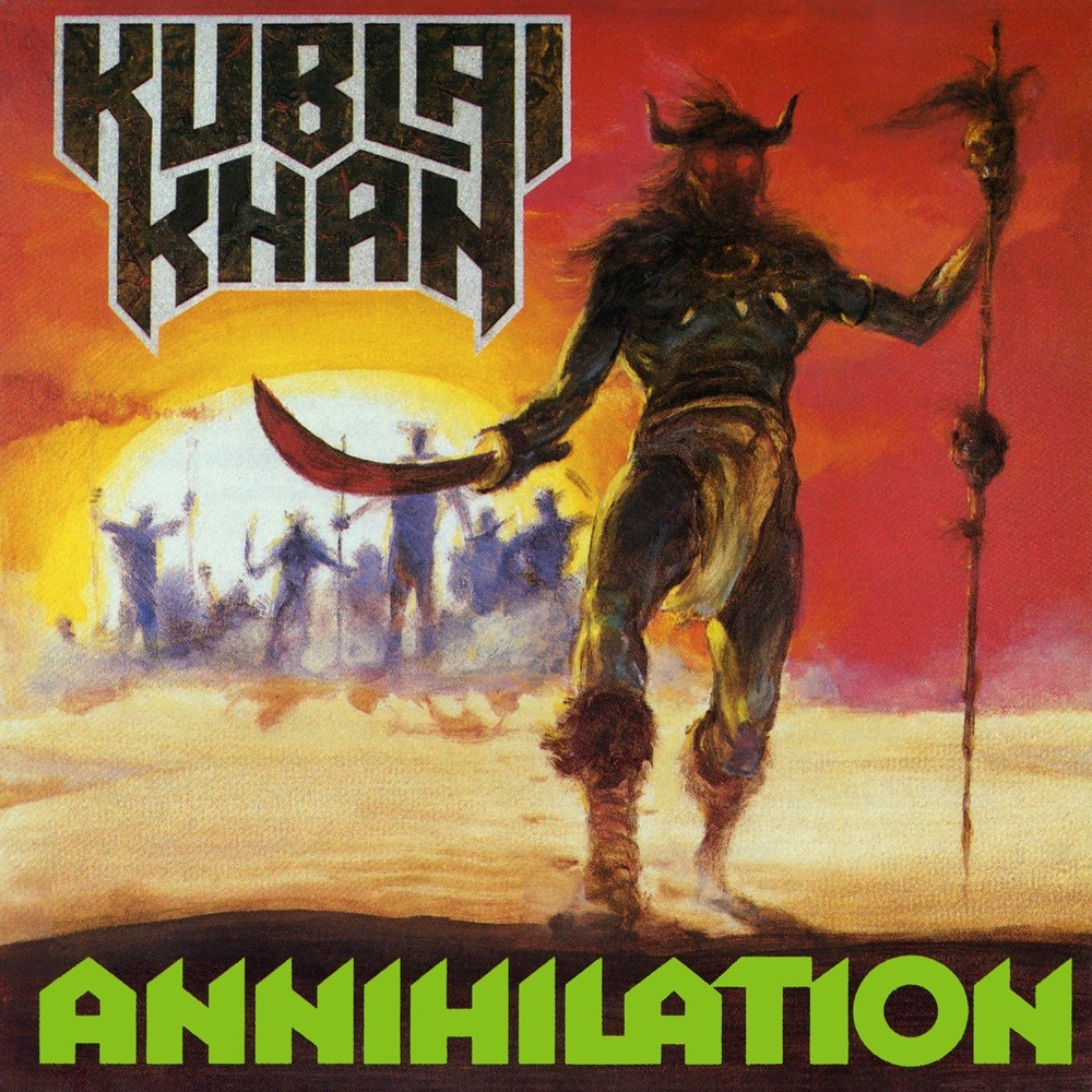 Kublai Khan - Annihilation (1987) Cover