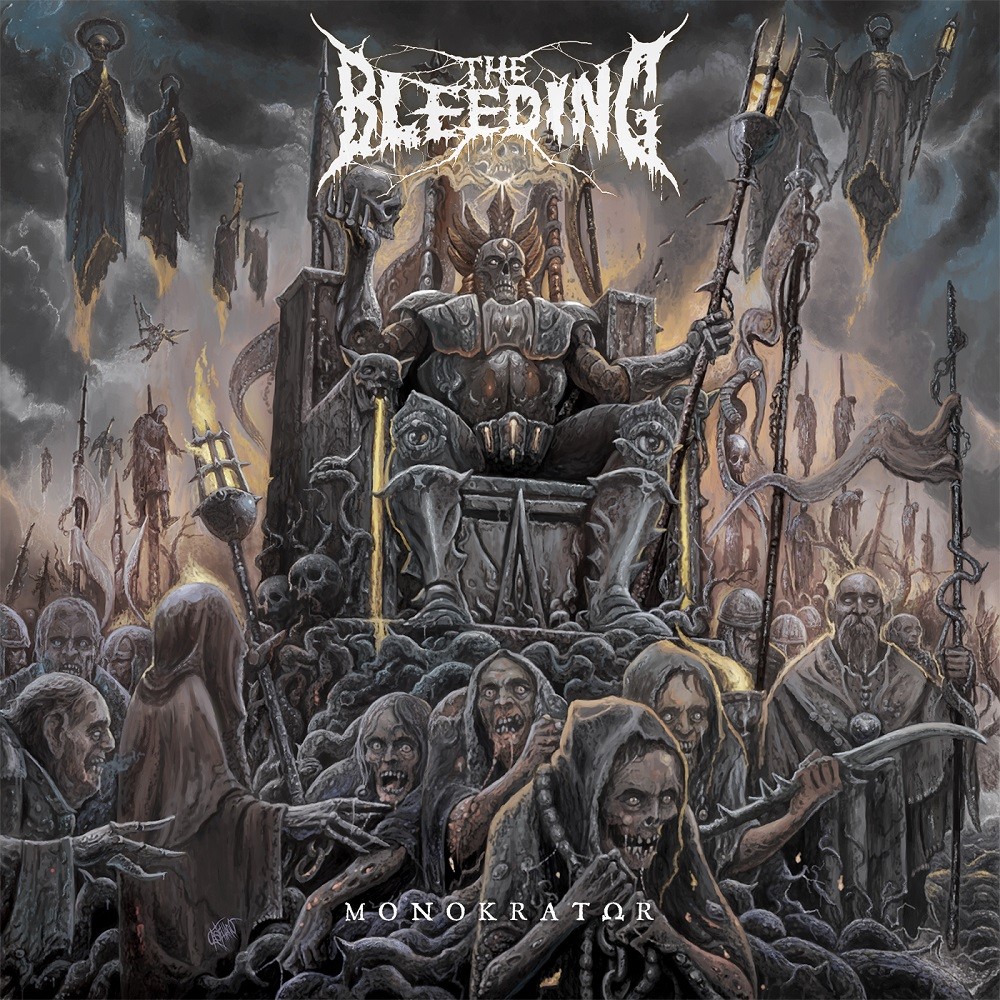 Bleeding, The - Monokrator (2023) Cover