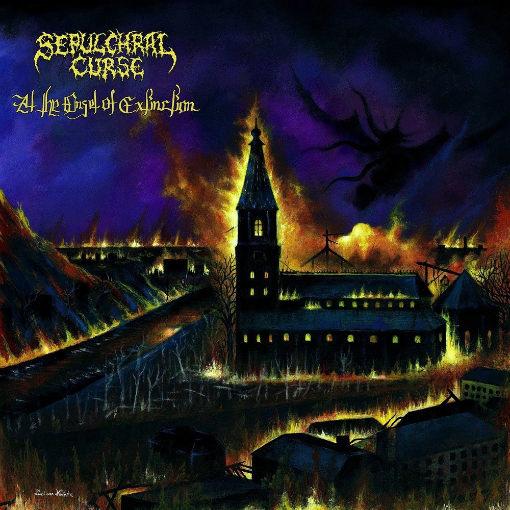 Sepulchral Curse - At the Onset of Extinction (2016) Cover