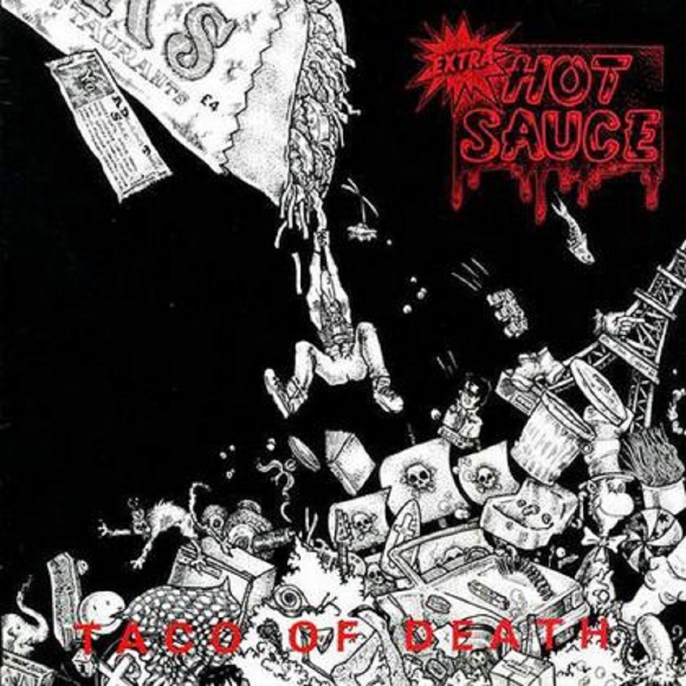 Extra Hot Sauce - Taco of Death (1989) Cover