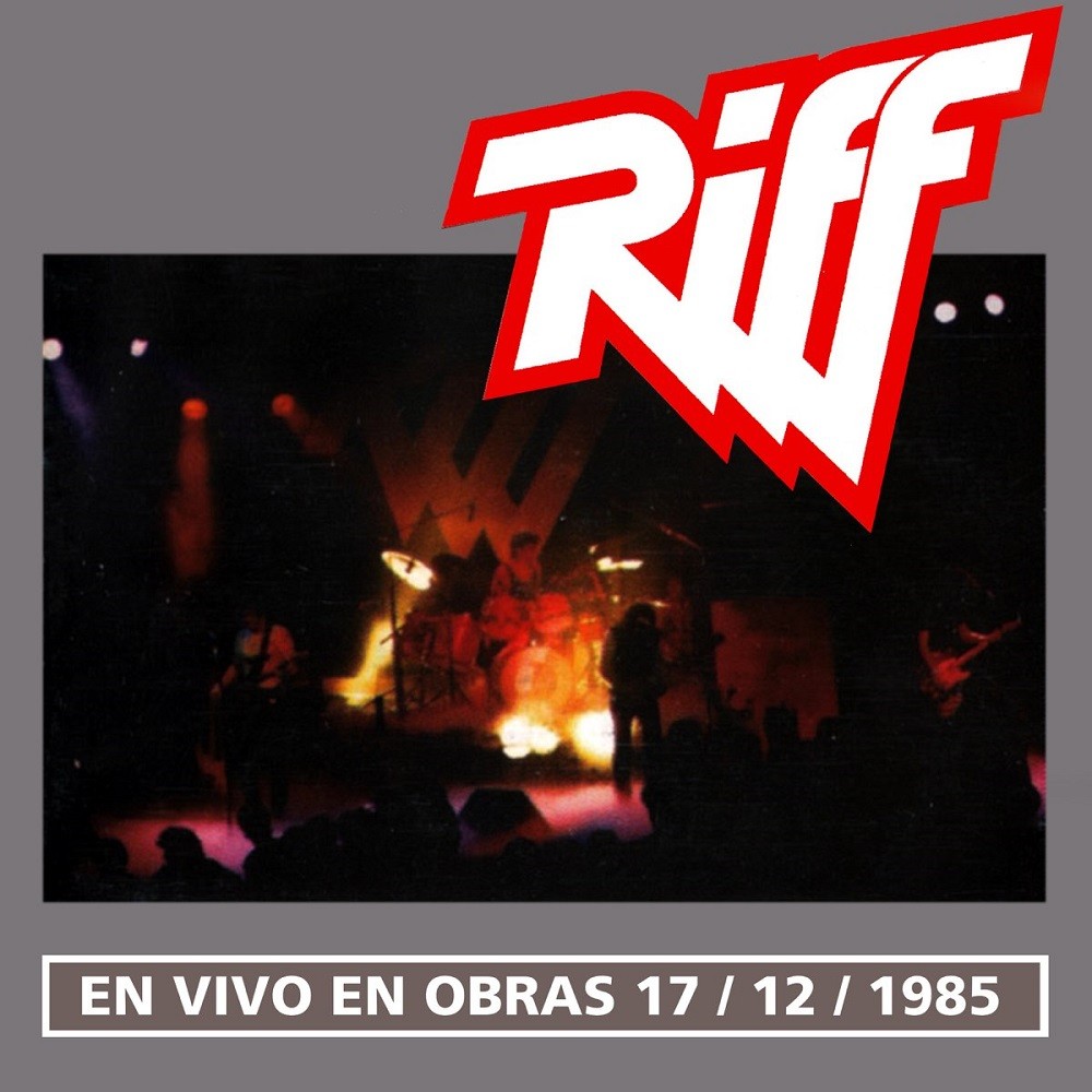 Riff - En vivo en Obras 17 / 12 / 1985 (1996) Cover