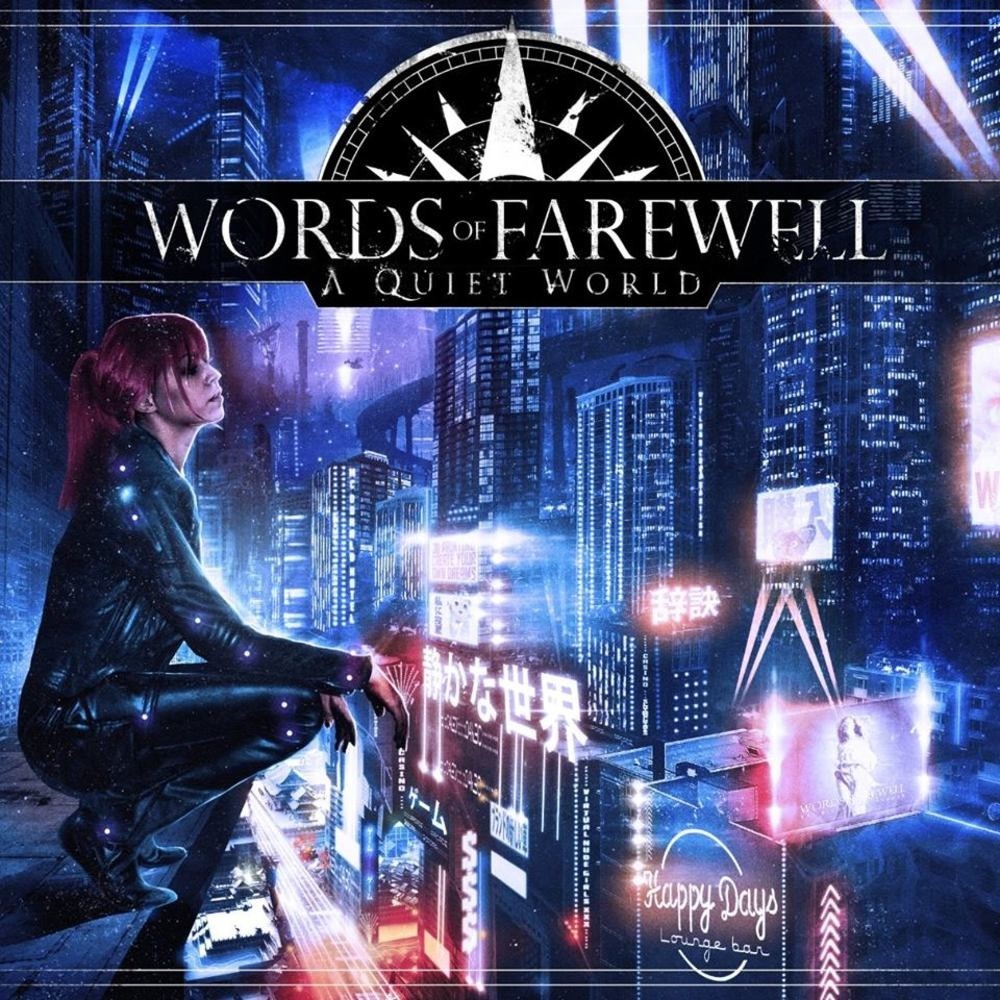 Words of Farewell - A Quiet World (2016) Cover
