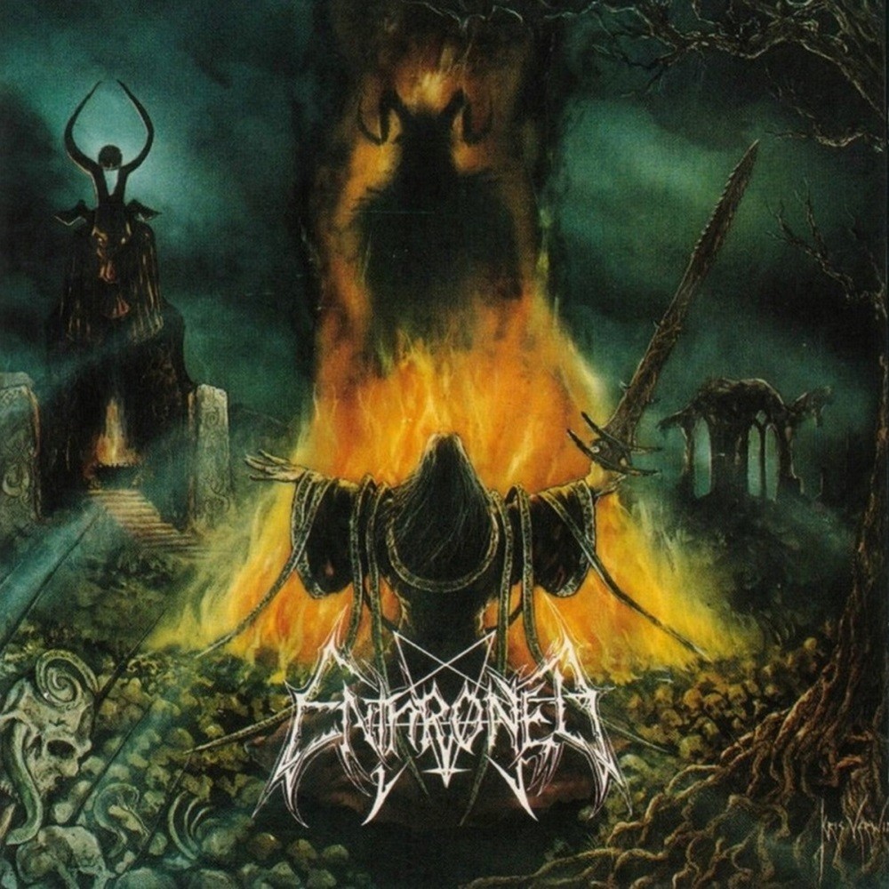 Enthroned - Prophecies of Pagan Fire (1995) Cover