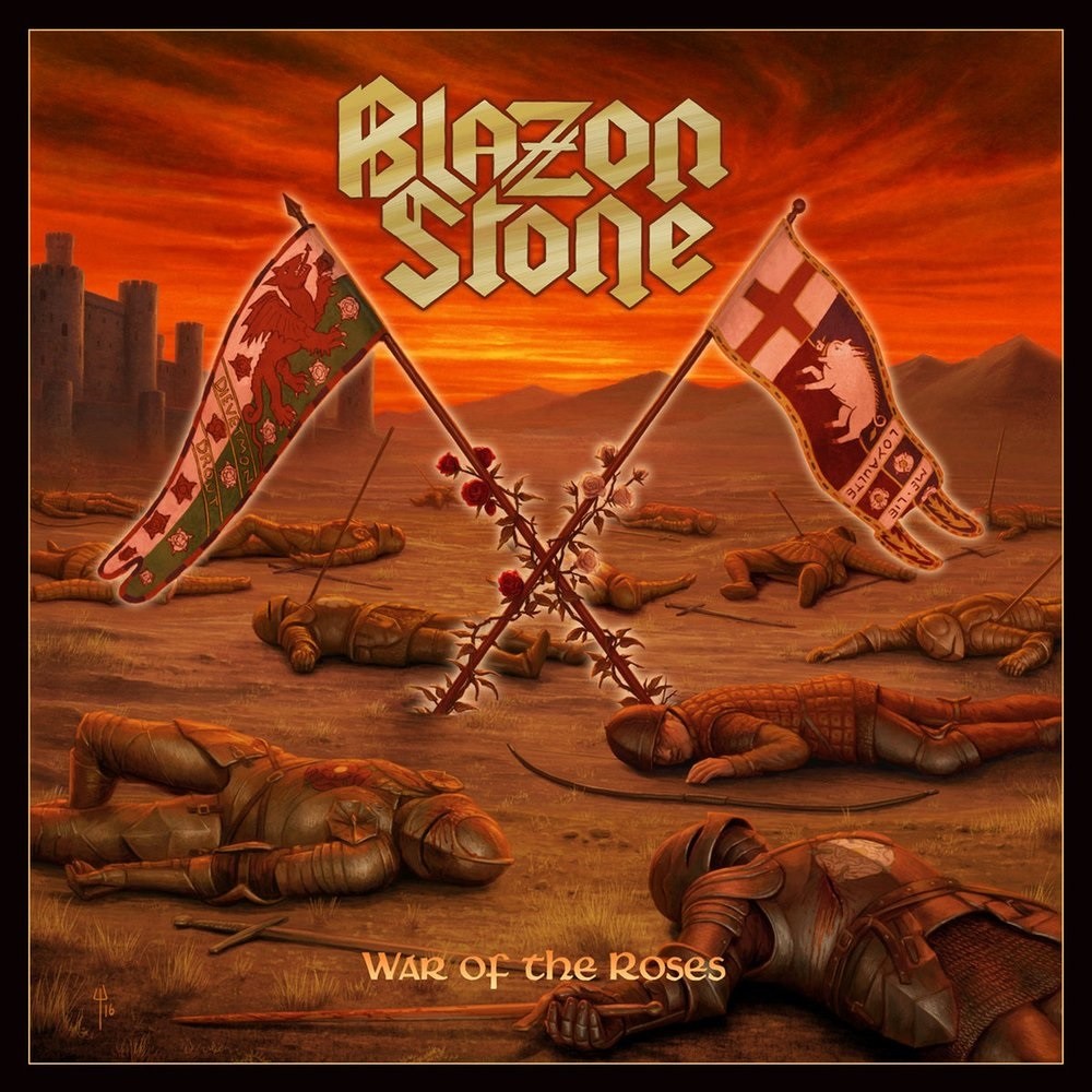Blazon Stone - War of the Roses (2016) Cover
