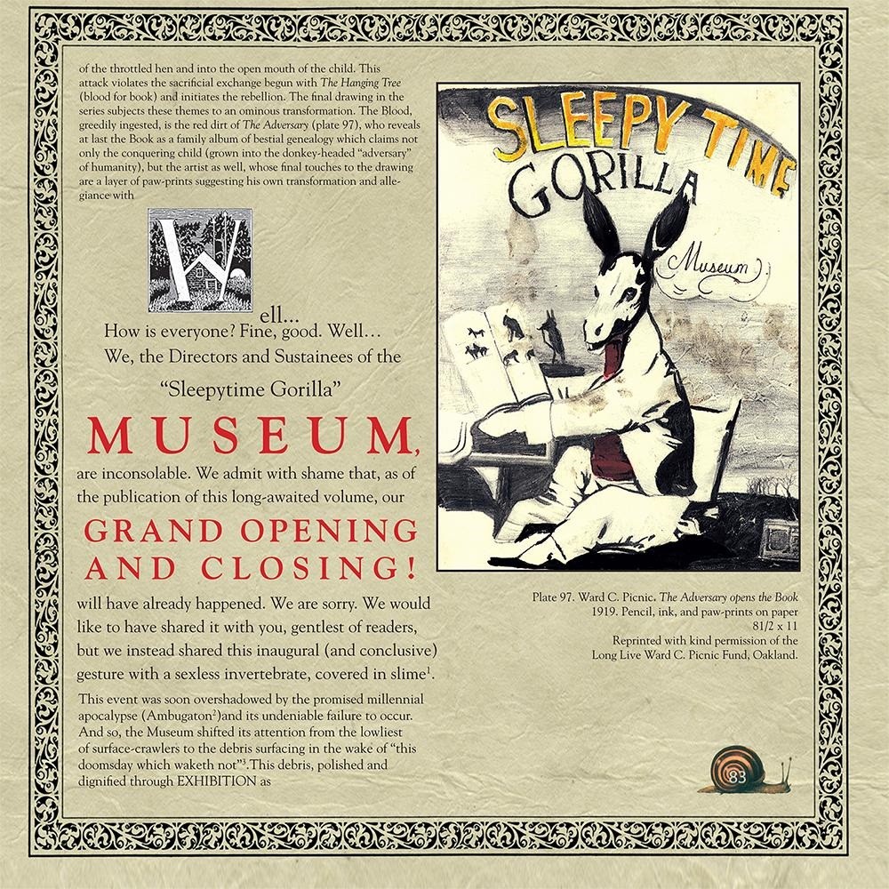 Sleepytime Gorilla Museum - Grand Opening and Closing (2001) Cover