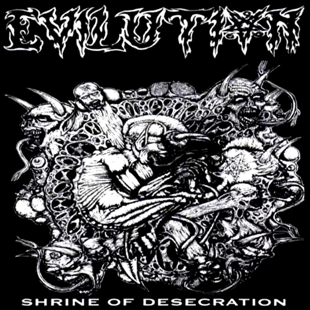 Evilution - Shrine of Desecration (1997) Cover